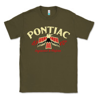 Army Green Pontiac 1967   Classic Look style  14265 Classic Tee - trangStudio