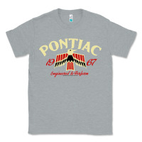 Heather Grey Pontiac 1967   Classic Look style  14265 Classic Tee - trangStudio