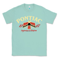 Seafoam Pontiac 1967   Classic Look style  14265 Classic Tee - trangStudio