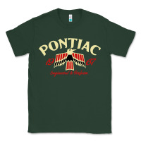 Sports Green Pontiac 1967   Classic Look style  14265 Classic Tee - trangStudio
