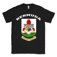 Black Bermuda Coat of Arms Souvenir Gift Flag Bermudian Classic Tee - trangStudio