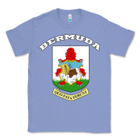 Colony Blue Bermuda Coat of Arms Souvenir Gift Flag Bermudian Classic Tee - trangStudio