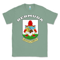 Sage Bermuda Coat of Arms Souvenir Gift Flag Bermudian Classic Tee - trangStudio
