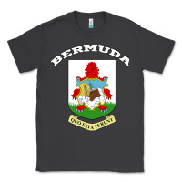 Smoke Bermuda Coat of Arms Souvenir Gift Flag Bermudian Classic Tee - trangStudio