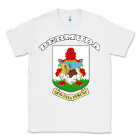 White Bermuda Coat of Arms Souvenir Gift Flag Bermudian Classic Tee - trangStudio