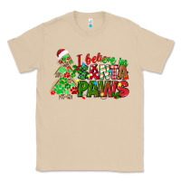 Mushroom i believe in santa paws Classic Tee - texasbilliewilder