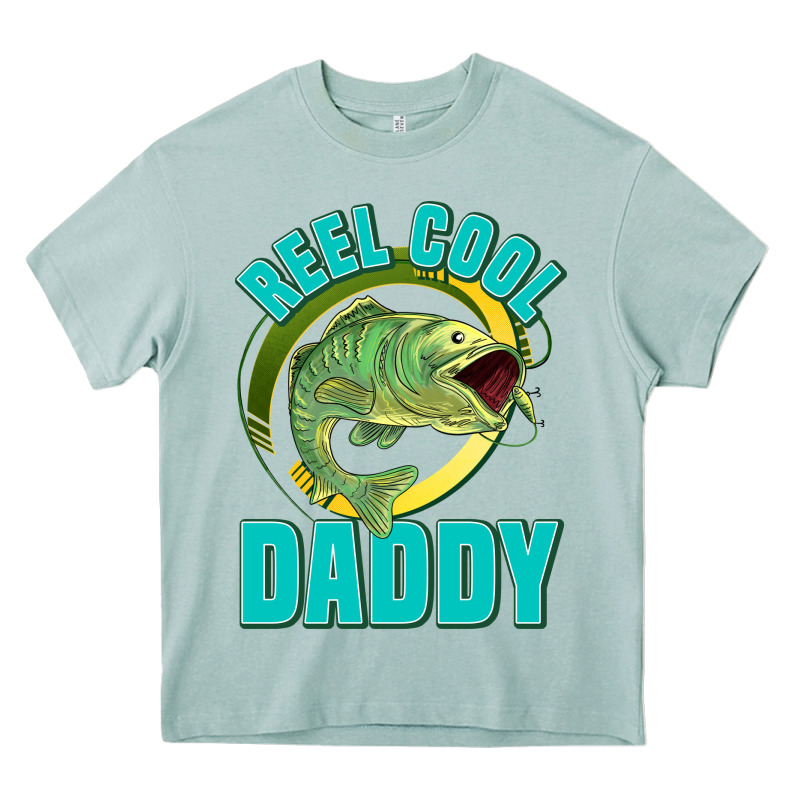 Reel Cool Daddy Heavy Core Tee by Jasminsmagicworld | Teevron