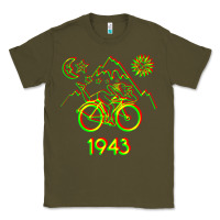 Army Green Bicycle Day 1943 LSD Acid Hofmann Trip Classic Tee - trangStudio