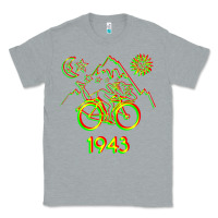 Heather Grey Bicycle Day 1943 LSD Acid Hofmann Trip Classic Tee - trangStudio