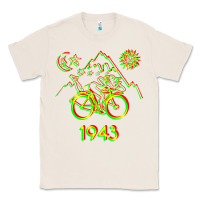 Natural Bicycle Day 1943 LSD Acid Hofmann Trip Classic Tee - trangStudio