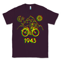 Plum Bicycle Day 1943 LSD Acid Hofmann Trip Classic Tee - trangStudio
