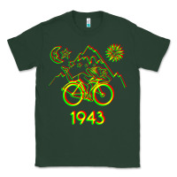 Sports Green Bicycle Day 1943 LSD Acid Hofmann Trip Classic Tee - trangStudio