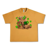 Peanut Butter st patrick's day cow family Urban Heavy Tee - RanaPortraitStore
