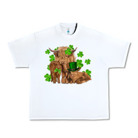 White st patrick's day cow family Urban Heavy Tee - RanaPortraitStore