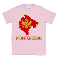 Bubblegum Pink Montenegrin Flag  Montenegro Classic Tee - trangStudio