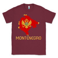 Burgundy Montenegrin Flag  Montenegro Classic Tee - trangStudio