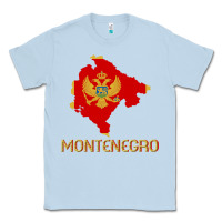 Dusty Blue Montenegrin Flag  Montenegro Classic Tee - trangStudio