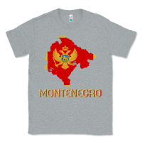 Heather Grey Montenegrin Flag  Montenegro Classic Tee - trangStudio