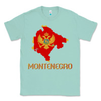 Seafoam Montenegrin Flag  Montenegro Classic Tee - trangStudio