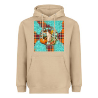 Mushroom fall bull skull Heavyweight Hoodie - BarkalooDesign