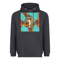 Smoke fall bull skull Heavyweight Hoodie - BarkalooDesign