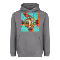 Storm fall bull skull Heavyweight Hoodie - BarkalooDesign