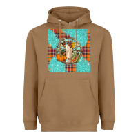 Toasted Coconut fall bull skull Heavyweight Hoodie - BarkalooDesign