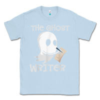 Dusty Blue ghost writer ghoul author halloween trick or treat novelist t shirt Classic Tee - trangStudio