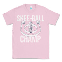 Bubblegum Pink Distressed Skeeball - Skee-ball Champ - Traveling Carnival Classic Tee - trangStudio