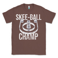 Chestnut Distressed Skeeball - Skee-ball Champ - Traveling Carnival Classic Tee - trangStudio