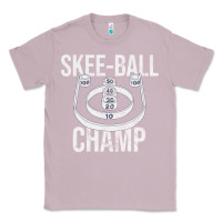 Lilac Distressed Skeeball - Skee-ball Champ - Traveling Carnival Classic Tee - trangStudio