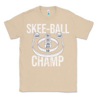 Mushroom Distressed Skeeball - Skee-ball Champ - Traveling Carnival Classic Tee - trangStudio