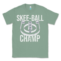 Sage Distressed Skeeball - Skee-ball Champ - Traveling Carnival Classic Tee - trangStudio