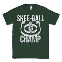 Sports Green Distressed Skeeball - Skee-ball Champ - Traveling Carnival Classic Tee - trangStudio