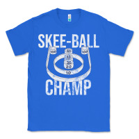 True Royal Distressed Skeeball - Skee-ball Champ - Traveling Carnival Classic Tee - trangStudio