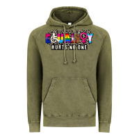 Vintage Olive Pride equality hurts no one Vintage Hoodie - CowGirlArtShop