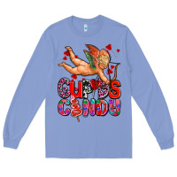 Colony Blue cupids candy olivia Long Sleeve Tee - OliviaCreatesArt