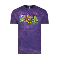 Cloud Purple mardi gras mama Vintage Tee - CowGirlArtShop