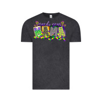 Vintage Black mardi gras mama Vintage Tee - CowGirlArtShop