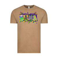 Vintage Coffee mardi gras mama Vintage Tee - CowGirlArtShop