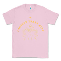 Bubblegum Pink Protect Trans Kids Classic Tee - trangStudio