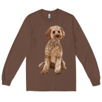 Chestnut cockapoo Long Sleeve Tee - RanaPortraitStore