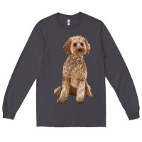 Smoke cockapoo Long Sleeve Tee - RanaPortraitStore
