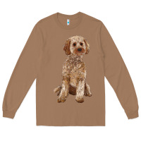 Toasted Coconut cockapoo Long Sleeve Tee - RanaPortraitStore