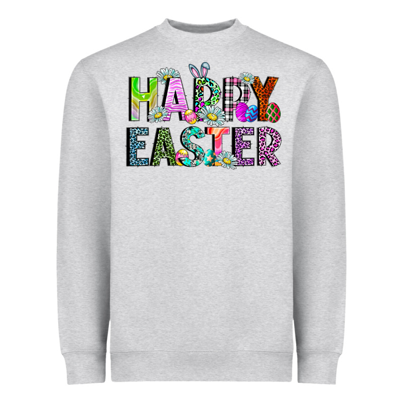 Happy Easter Heavyweight Sweatshirt by CowhideDigitalArt | Teevron