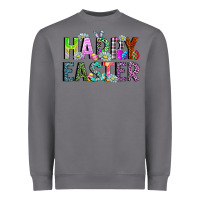 Storm Happy Easter Heavyweight Sweatshirt - CowhideDigitalArt