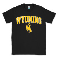 Black Kids Wyoming Cowboys Apparel Fan Favorite Brown Arch Classic Tee - trangStudio