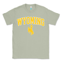 Matcha Kids Wyoming Cowboys Apparel Fan Favorite Brown Arch Classic Tee - trangStudio