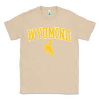 Mushroom Kids Wyoming Cowboys Apparel Fan Favorite Brown Arch Classic Tee - trangStudio