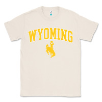 Natural Kids Wyoming Cowboys Apparel Fan Favorite Brown Arch Classic Tee - trangStudio